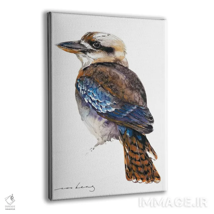 تابلو دکوراتیو کاکابورا اثر سو بنگ لیم - نمای پرسپکتیو محصول