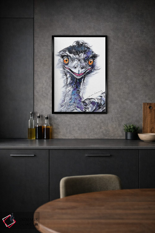 تابلو دکوراتیو لبخند امو اثر سو بنگ لیم - D1B