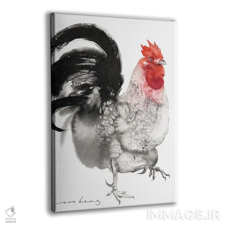 تابلو دکوراتیو گام برتر ۴ اثر سو بنگ لیم - نمای پرسپکتیو محصول