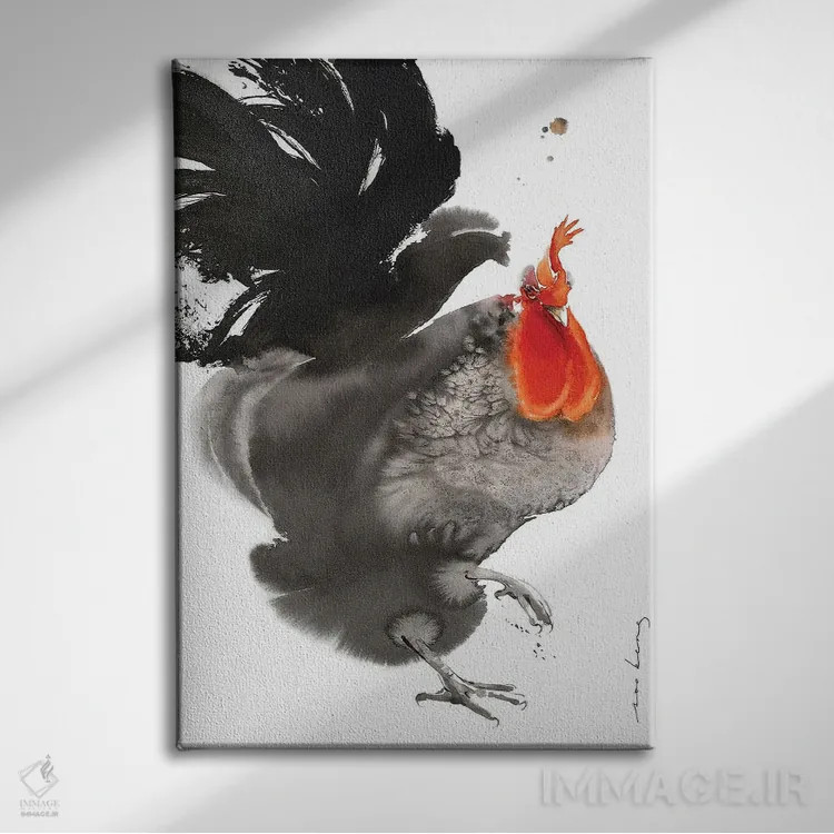 تابلو دکوراتیو گام برتر ۶ اثر سو بنگ لیم - نمای روبهرو روی دیوار
