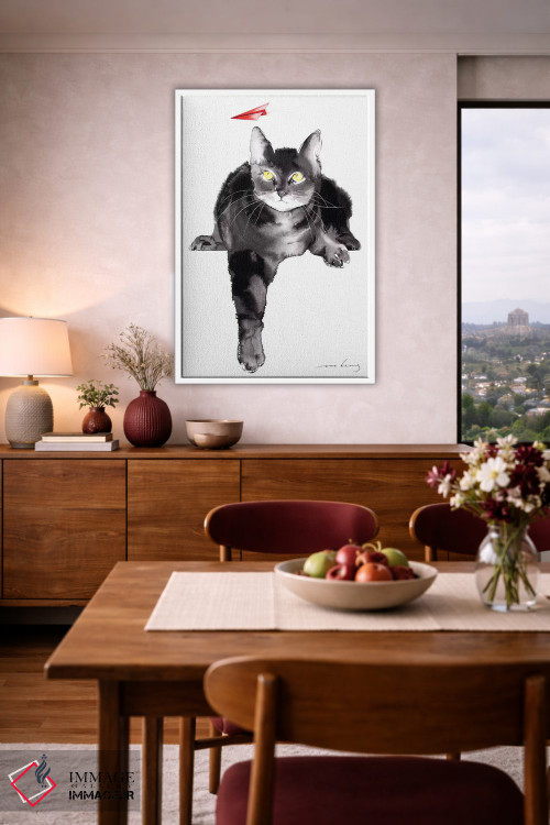 تابلو دکوراتیو مجذوب اثر سو بنگ لیم - D3W