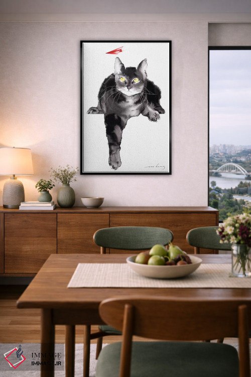 تابلو دکوراتیو مجذوب اثر سو بنگ لیم - D6B