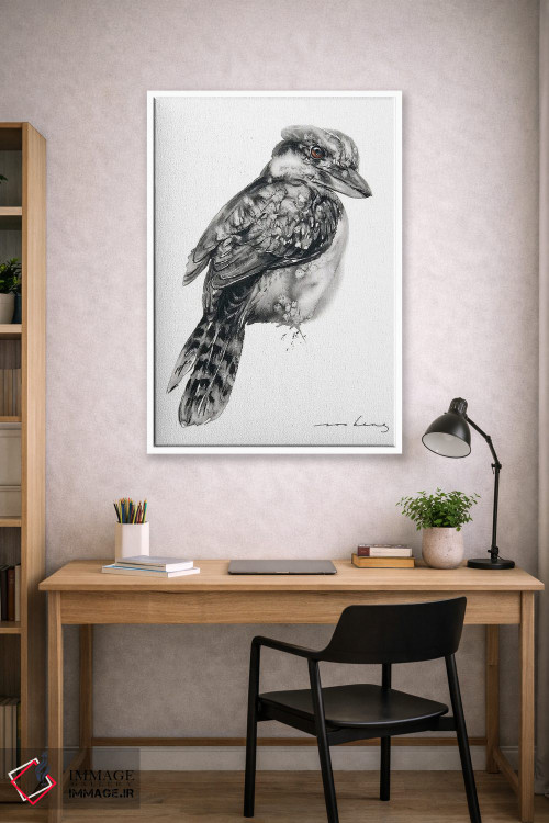 تابلو دکوراتیو کاکابورا ۲ اثر سو بنگ لیم - D1W