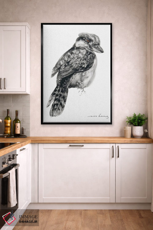 تابلو دکوراتیو کاکابورا ۲ اثر سو بنگ لیم - D4B