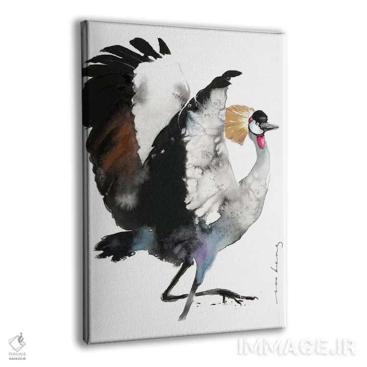 تابلو دکوراتیو رقص باشکوه اثر سو بنگ لیم - نمای پرسپکتیو محصول