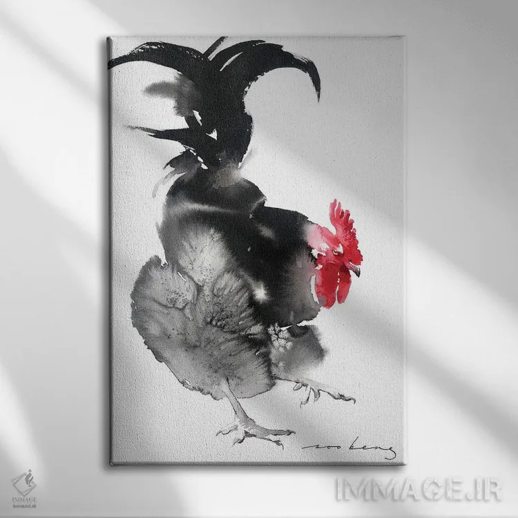 تابلو دکوراتیو شروع قدرتمند ۲ اثر سو بنگ لیم - نمای روبهرو روی دیوار