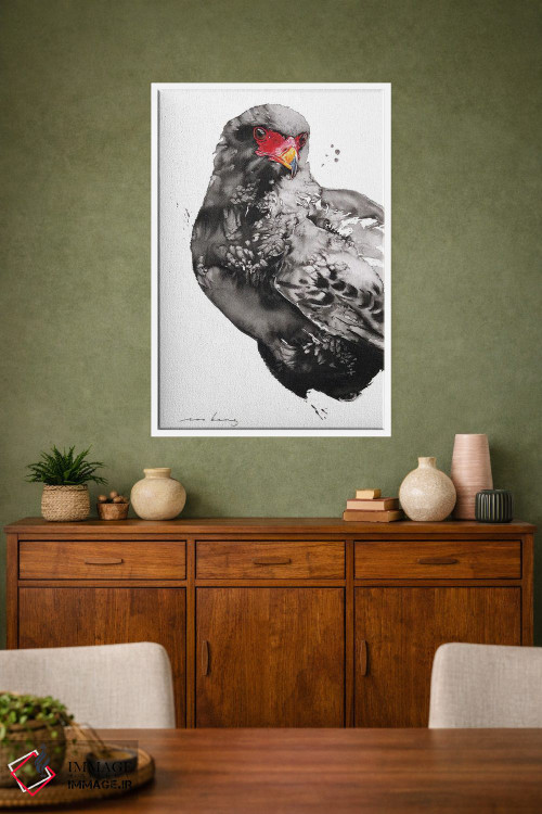 تابلو دکوراتیو شاهین-عقاب اثر سو بنگ لیم - D1W