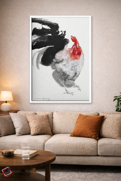 تابلو دکوراتیو گام برتر ۵ اثر سو بنگ لیم - D1W