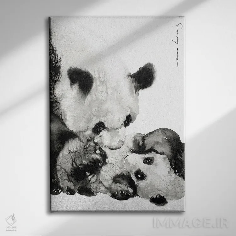 تابلو دکوراتیو پیوند شاد اثر سو بنگ لیم - نمای روبهرو روی دیوار