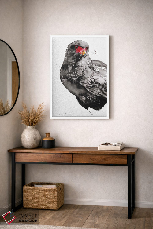 تابلو دکوراتیو شاهین-عقاب اثر سو بنگ لیم - D3W