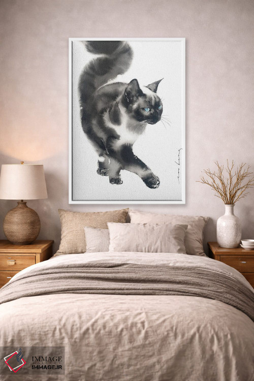 تابلو دکوراتیو حرکات موزون اثر سو بنگ لیم - D1W