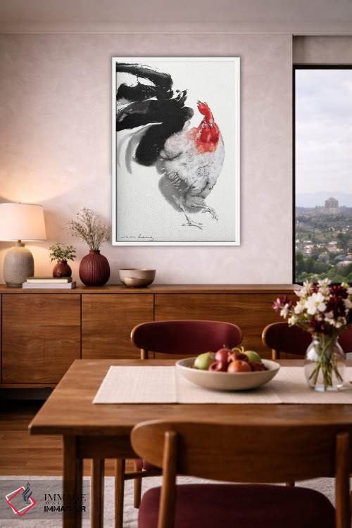 تابلو دکوراتیو گام برتر ۵ اثر سو بنگ لیم - D3W