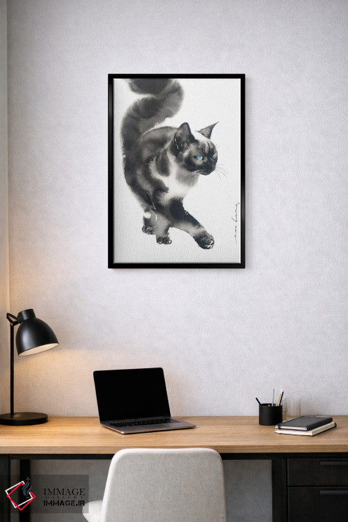 تابلو دکوراتیو حرکات موزون اثر سو بنگ لیم - D3B