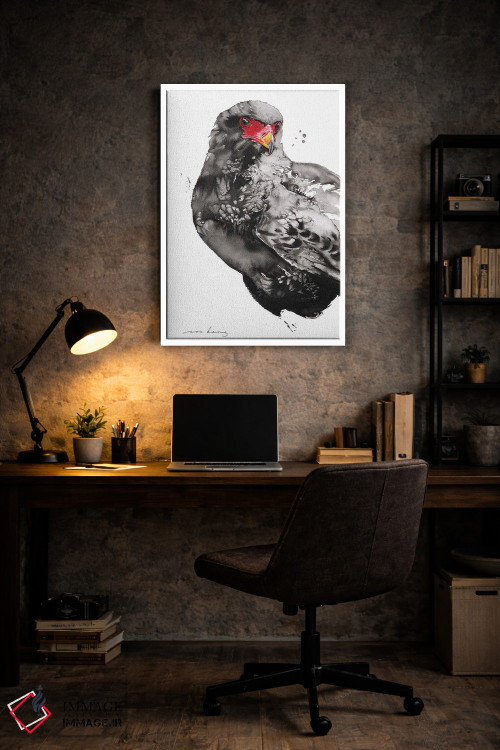 تابلو دکوراتیو شاهین-عقاب اثر سو بنگ لیم - D6W