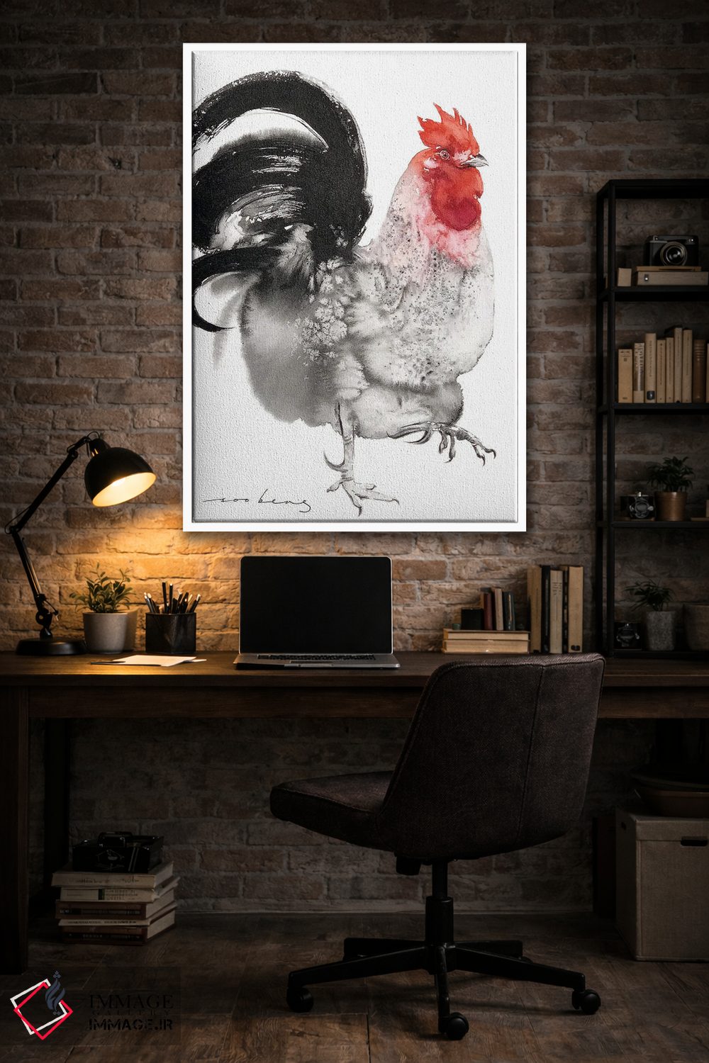 تابلو دکوراتیو گام برتر ۴ اثر سو بنگ لیم - D4W