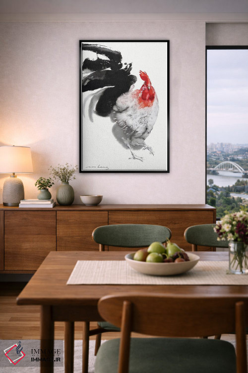 تابلو دکوراتیو گام برتر ۵ اثر سو بنگ لیم - D6B