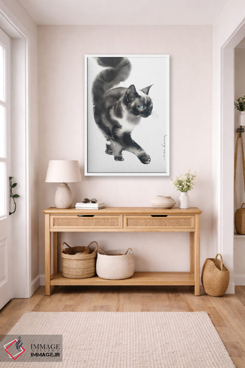 تابلو دکوراتیو حرکات موزون اثر سو بنگ لیم - D5W