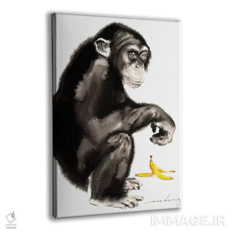 تابلو دکوراتیو گوشه شیطنت ۲ اثر سو بنگ لیم - نمای پرسپکتیو محصول