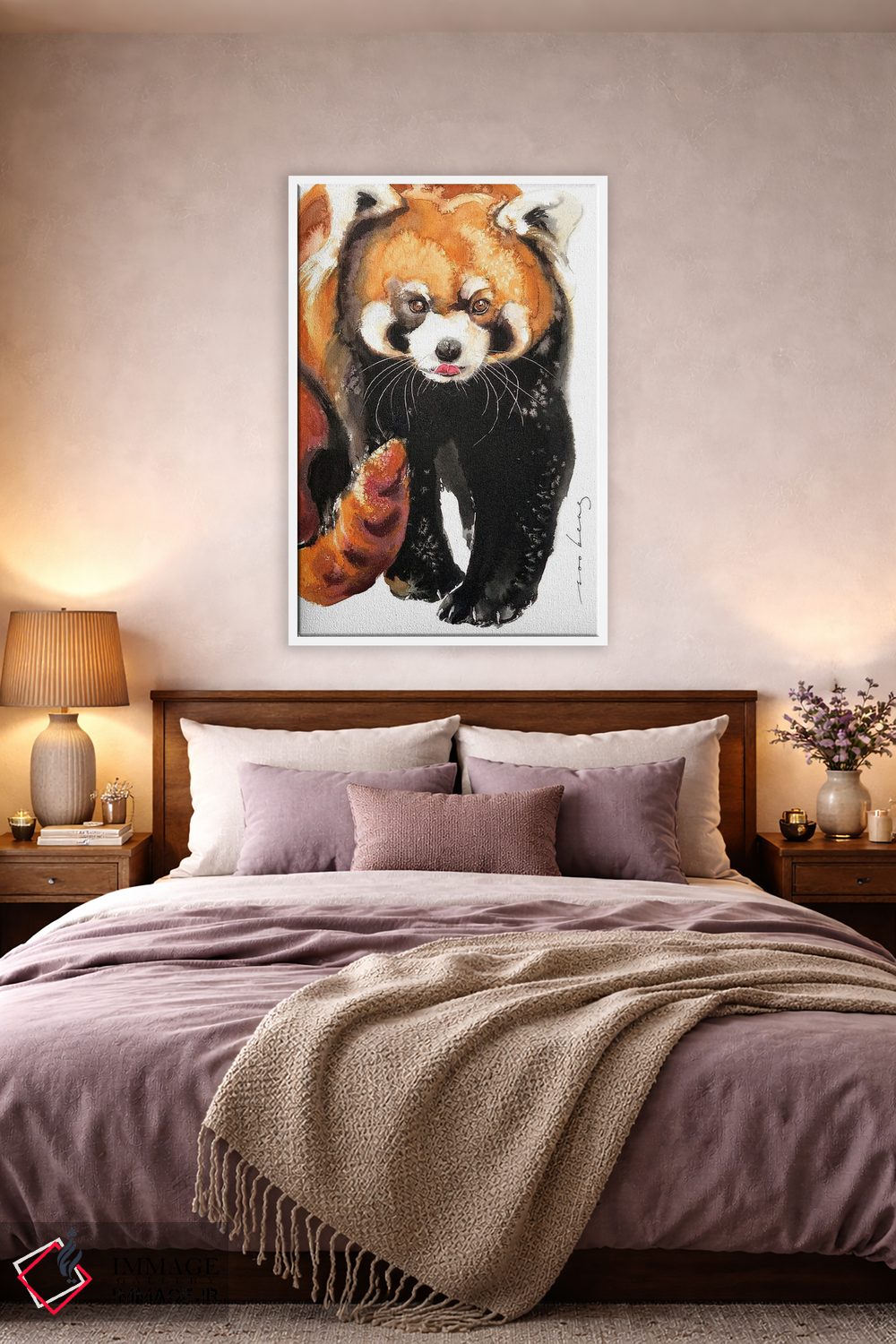 تابلو دکوراتیو گام های شیطنت آمیز اثر سو بنگ لیم - D3W