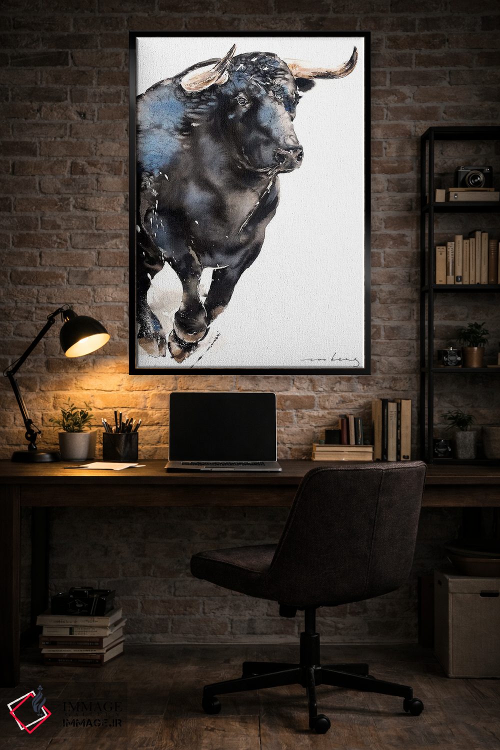 تابلو دکوراتیو فراتر از شاخ ها اثر سو بنگ لیم - D5B