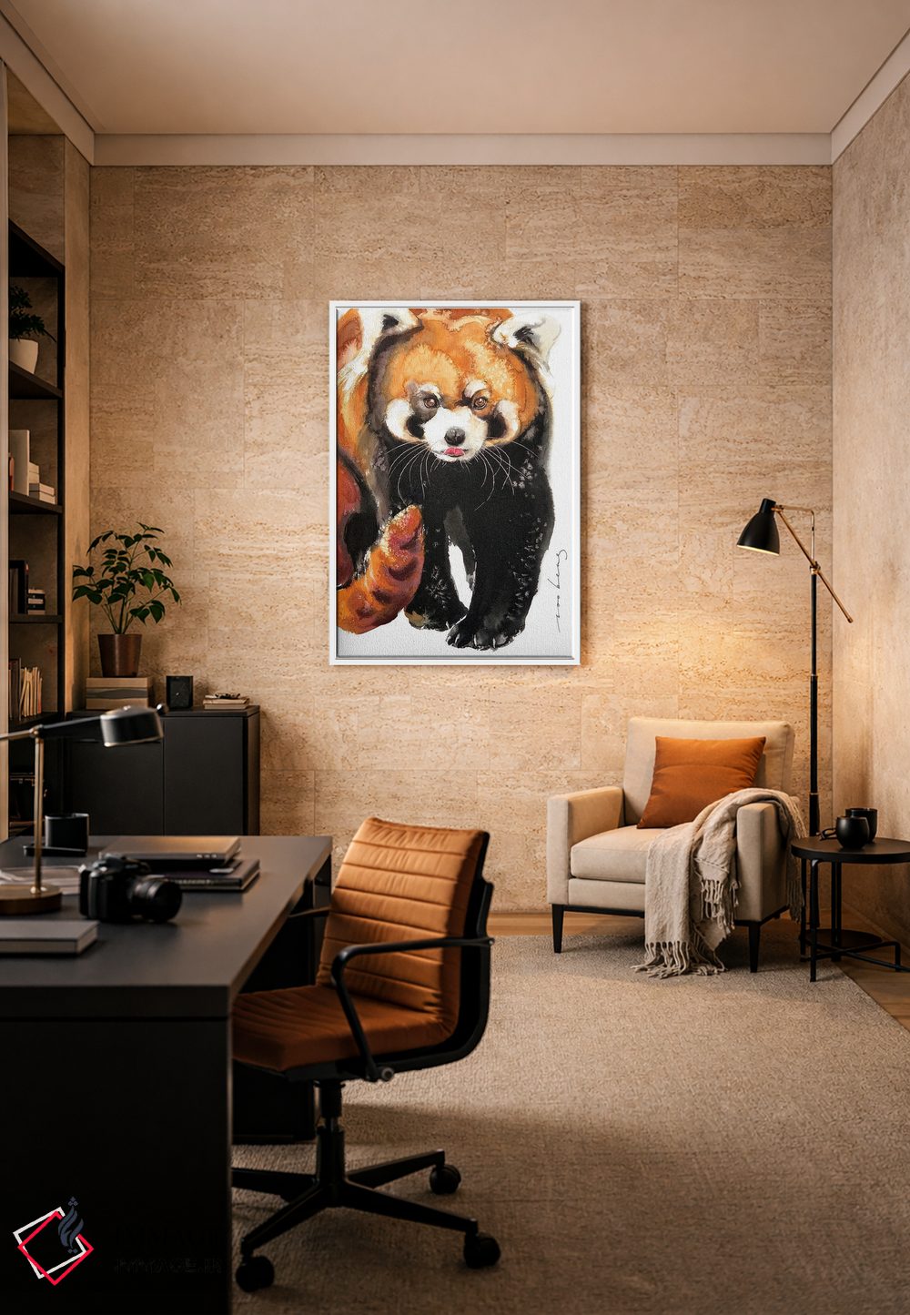 تابلو دکوراتیو گام های شیطنت آمیز اثر سو بنگ لیم - D6W