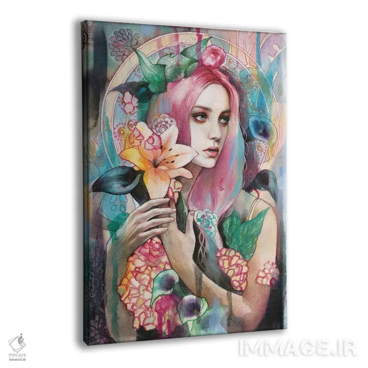 تابلو دکوراتیو تابستان عشق اثر لیوبا برکنر - نمای پرسپکتیو محصول