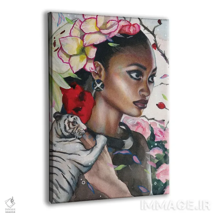 تابلو دکوراتیو ما در زمستان رویا می بینیم یک اثر لیوبا برکنر - نمای پرسپکتیو محصول