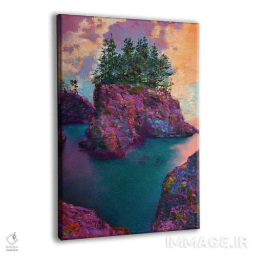 تابلو دکوراتیو پارک ایالتی بوردمن اثر لیزا رابینسون - نمای پرسپکتیو محصول