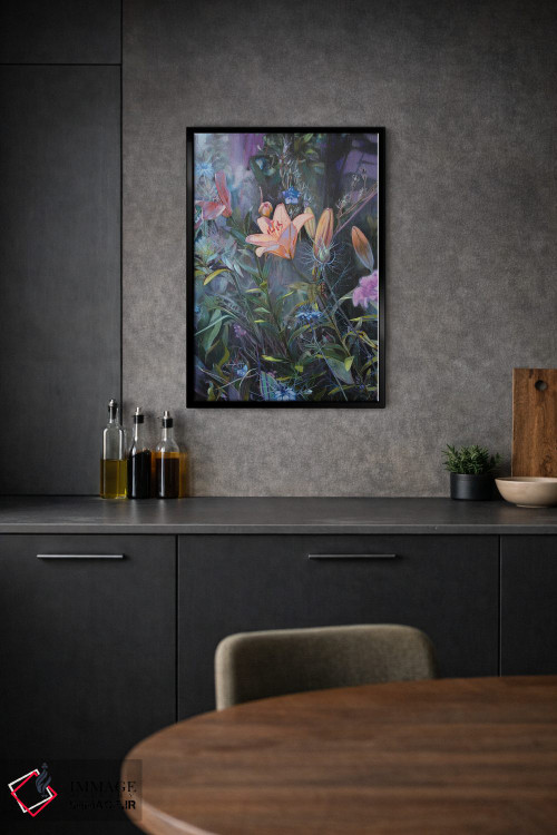 تابلو دکوراتیو لحظه ای کوتاه از زمان اثر لیوبا برکنر - D2B