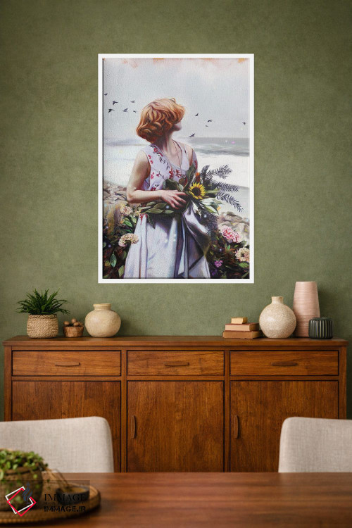 تابلو دکوراتیو ظرفیت اثر لیوبا برکنر - D1W