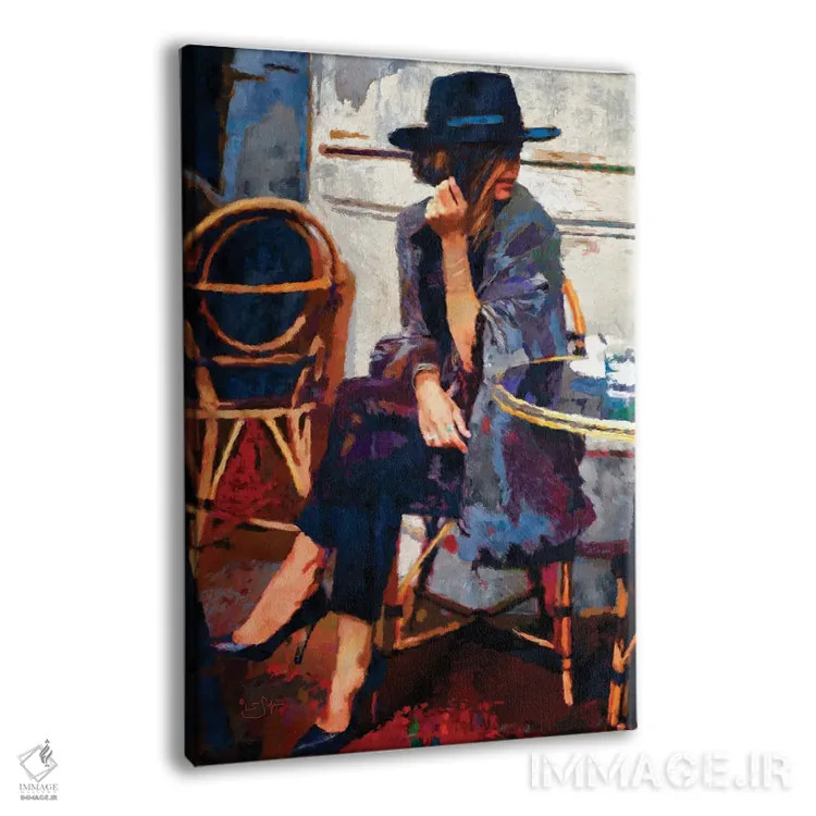 تابلو دکوراتیو قرار ناهار اثر لیزا رابینسون - نمای پرسپکتیو محصول