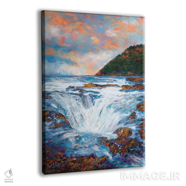 تابلو دکوراتیو چاه ثور اثر لیزا رابینسون - نمای پرسپکتیو محصول