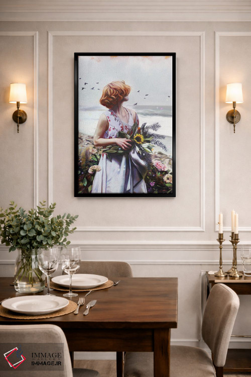 تابلو دکوراتیو ظرفیت اثر لیوبا برکنر - D2B