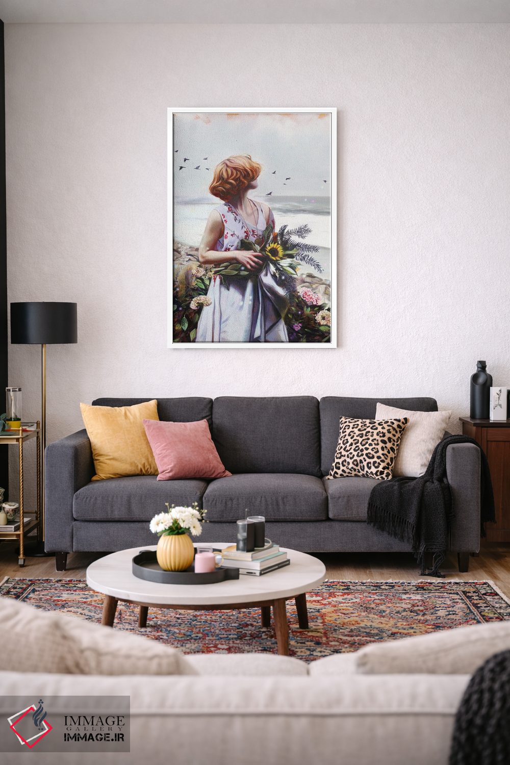 تابلو دکوراتیو ظرفیت اثر لیوبا برکنر - D3W