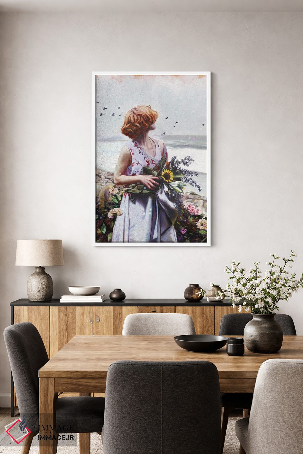 تابلو دکوراتیو ظرفیت اثر لیوبا برکنر - D4W