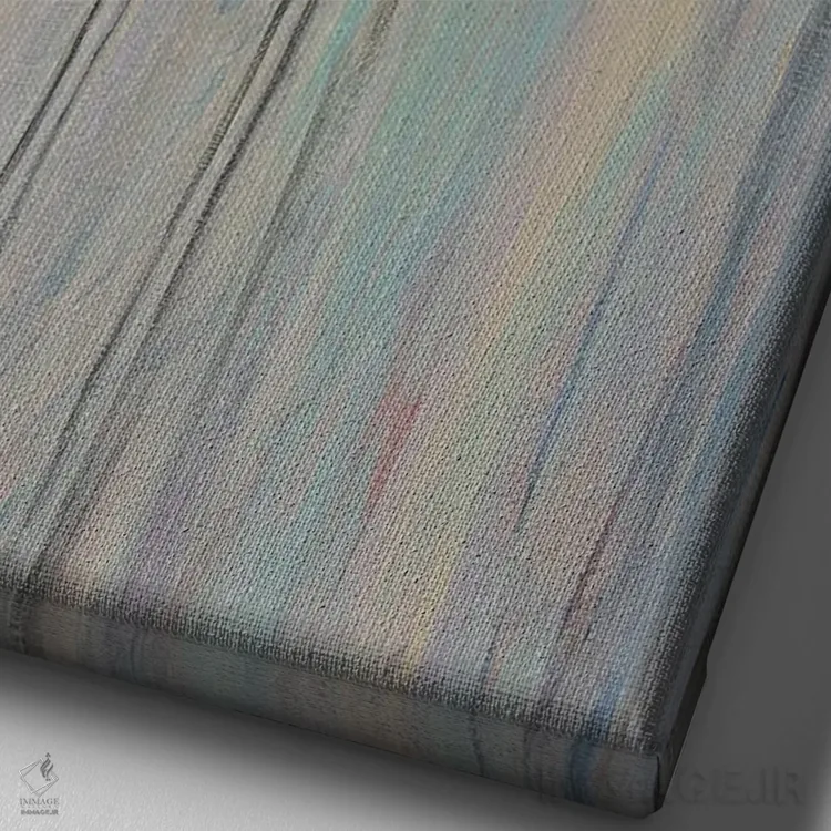 تابلو دکوراتیو می توانم پرواز کنم اثر لیندا میچل - نمای نزدیک بافت بوم