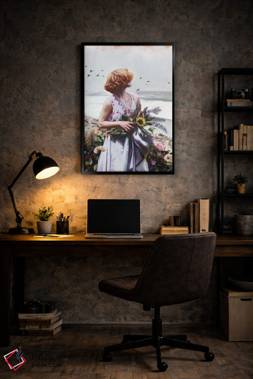 تابلو دکوراتیو ظرفیت اثر لیوبا برکنر - D6B