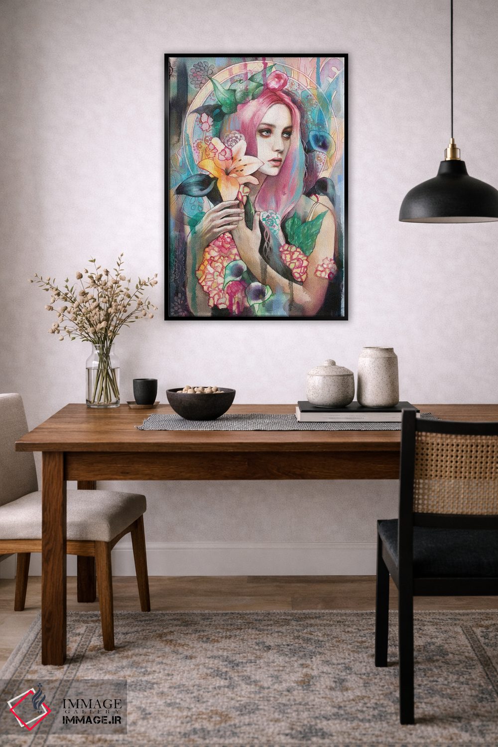 تابلو دکوراتیو تابستان عشق اثر لیوبا برکنر - D3B