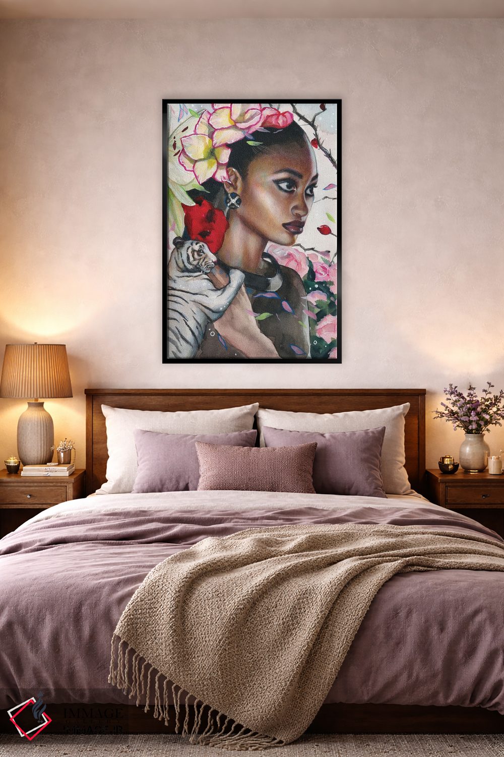 تابلو دکوراتیو ما در زمستان رویا می بینیم یک اثر لیوبا برکنر - D3B