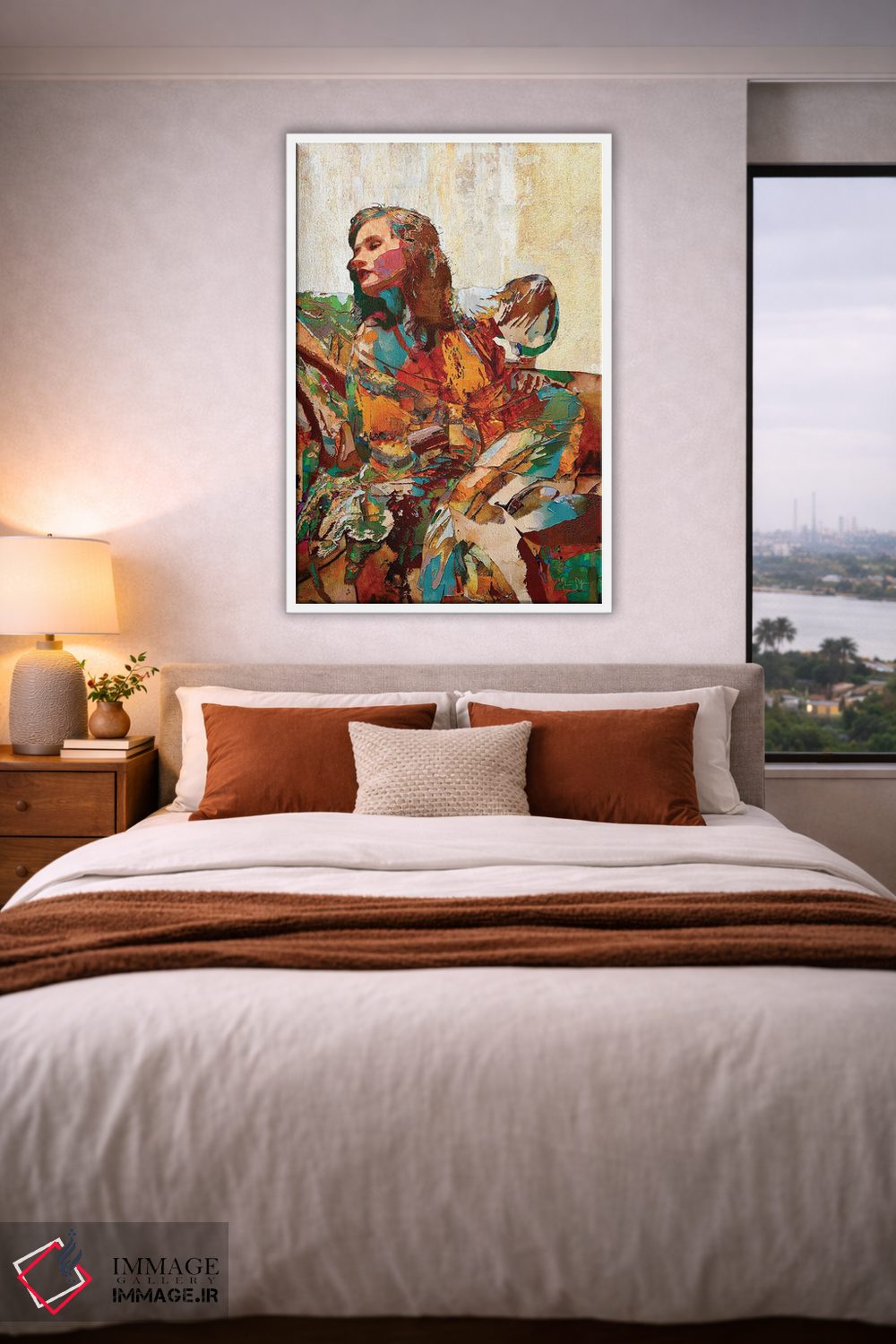 تابلو دکوراتیو درام اثر لیزا رابینسون - D3W