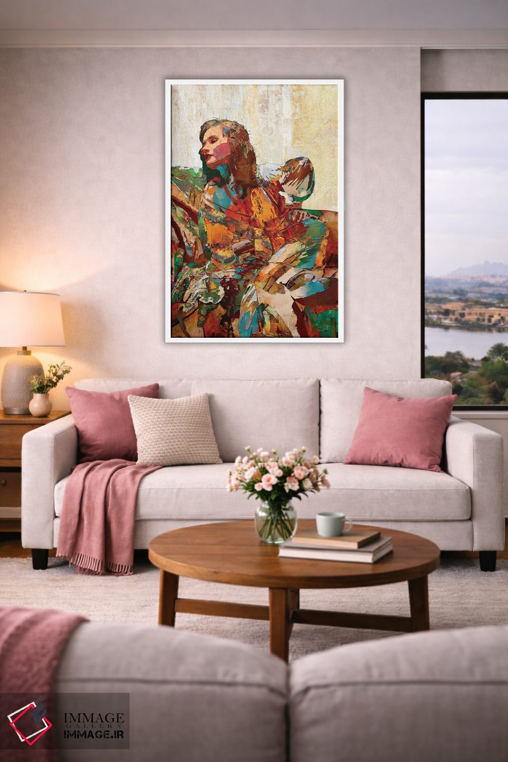 تابلو دکوراتیو درام اثر لیزا رابینسون - D4W