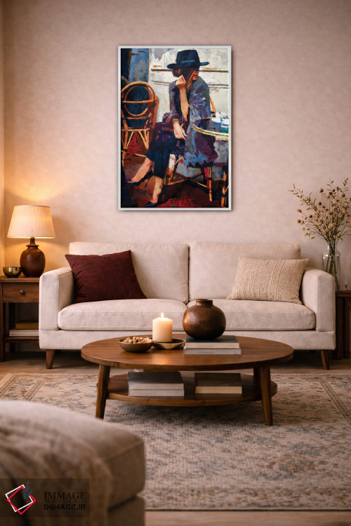 تابلو دکوراتیو قرار ناهار اثر لیزا رابینسون - D3W