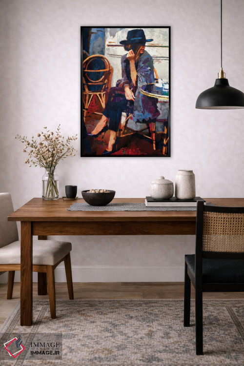 تابلو دکوراتیو قرار ناهار اثر لیزا رابینسون - D4B