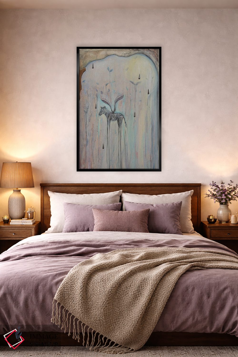 تابلو دکوراتیو می توانم پرواز کنم اثر لیندا میچل - D4B