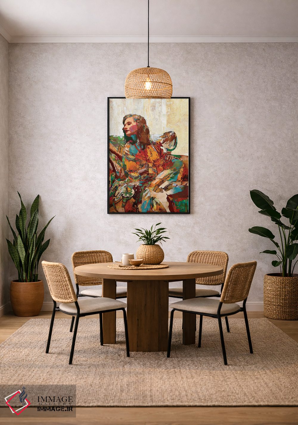 تابلو دکوراتیو درام اثر لیزا رابینسون - D5B