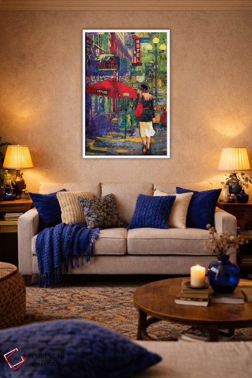 تابلو دکوراتیو قدمی عصرگاهی اثر لیزا رابینسون - D2W