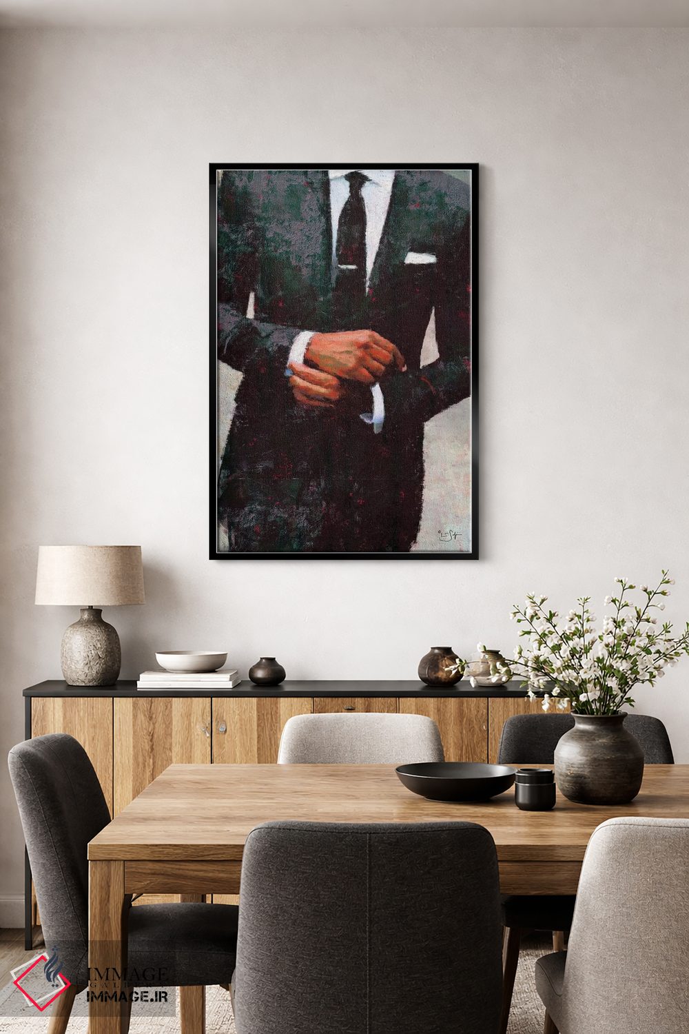 تابلو دکوراتیو کلاسیک اثر لیزا رابینسون - D4B