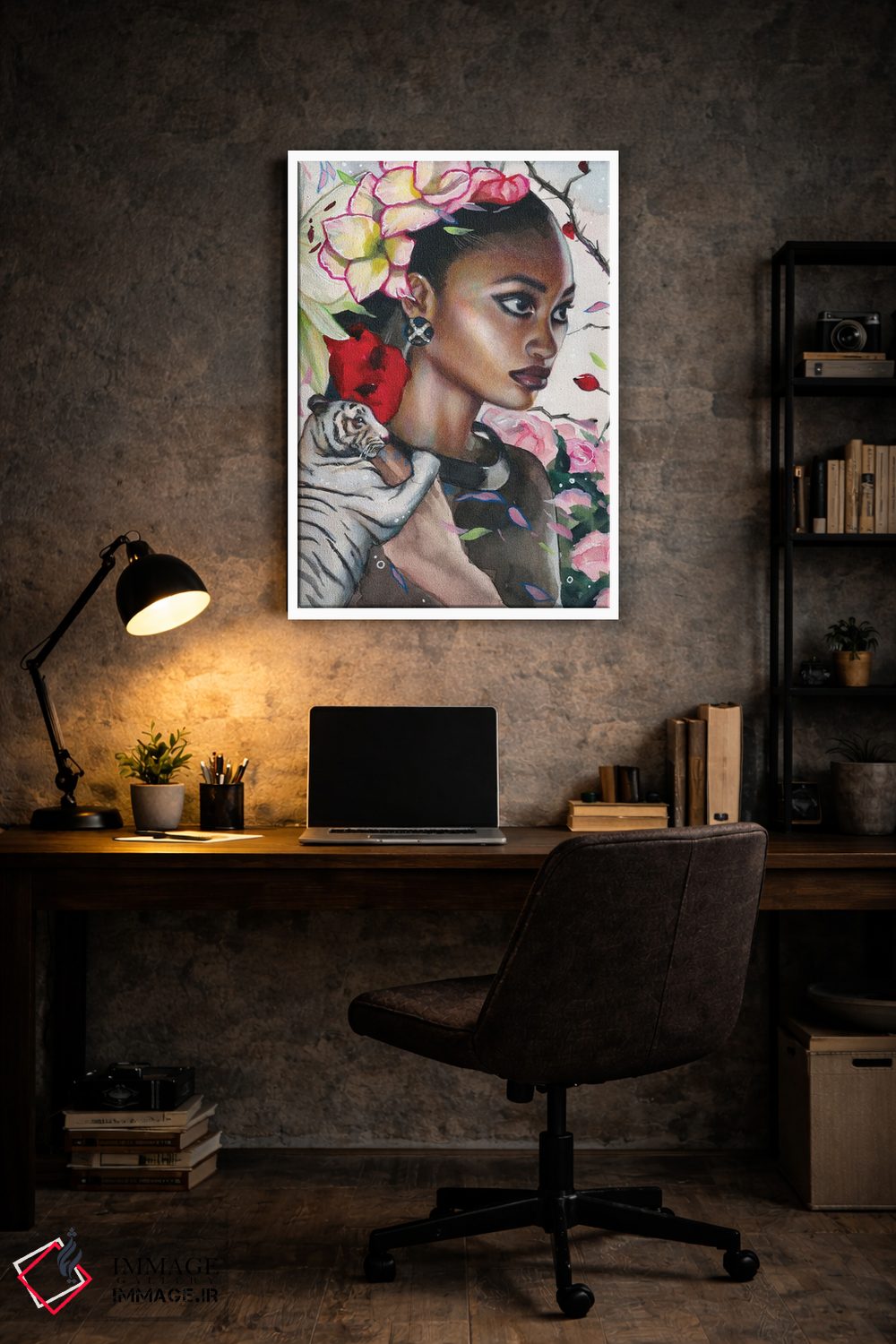 تابلو دکوراتیو ما در زمستان رویا می بینیم یک اثر لیوبا برکنر - D6W