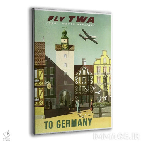 تابلو دکوراتیو آلمان - نمای پرسپکتیو محصول