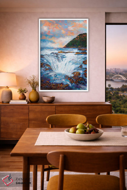 تابلو دکوراتیو چاه ثور اثر لیزا رابینسون - D6W